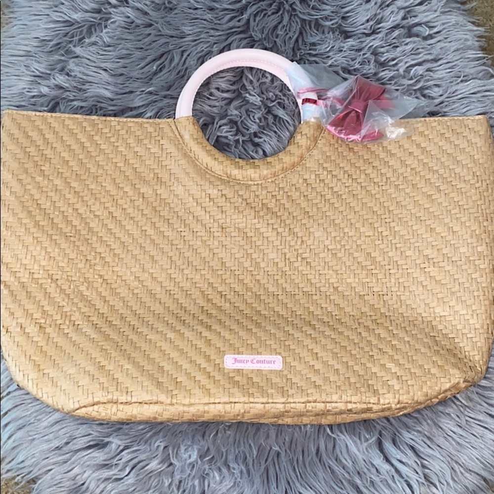 Juicy Couture Straw Bag